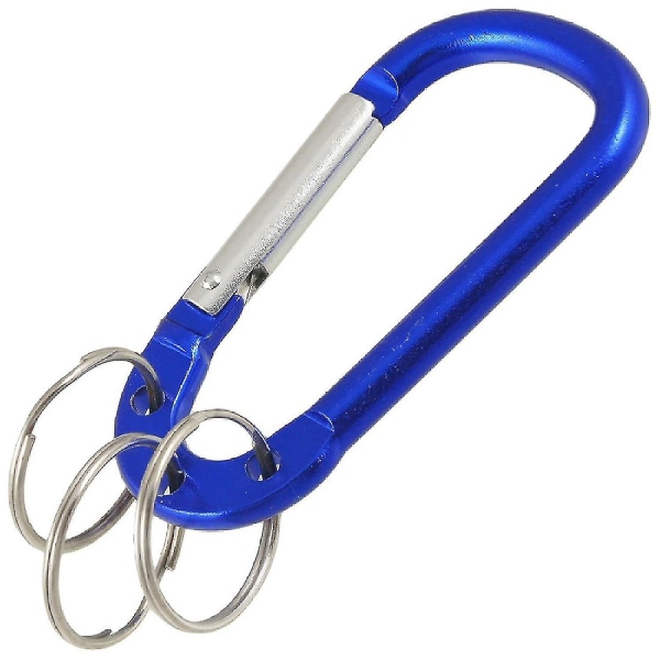 International Klein Blue Portable Key Ring Carabiner