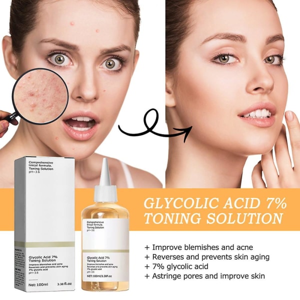 Glykolsyra 7% Toning Resurfacing Solution