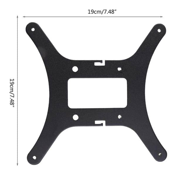Hotbed Y Carriage Plate for Ender-3 CR-20 3D Printer Heated Bed 2040v
