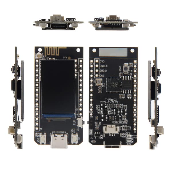 Esp32-c3 T-picoc3 Raspberry Pi Rp2040 Wifi Bluetooth4.2 Udviklingskort