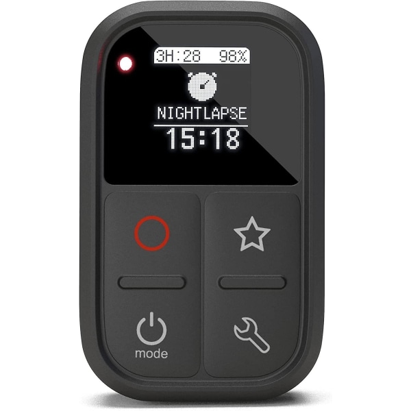 Wifi Smart Remote - Vandtæt kameracontroller med LCD-skærm - Til Gopro Hero Max Hero 8/7/6/5 fjernbetjening til Gopro 8/max (til Hero 8/7/6/5/m)