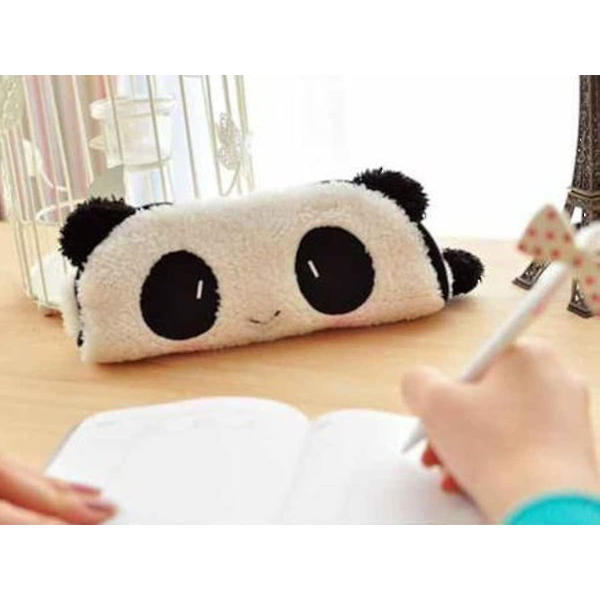 Myk Panda Pennal, Pennal, Pennal, Kosmetikkveske, Toalettveske