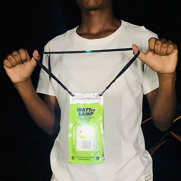2 st Bärbar Campinglampa Saltvatten Utomhus LED Nödljus för Camping Nattfiskelampa Energisparlampa Reseförråd