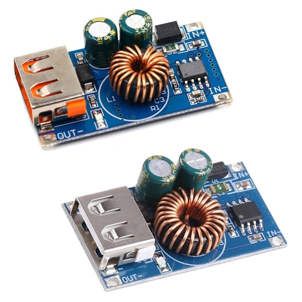 Dc-dc Buck-step Down-modul 12v 24v til Qc2.0 Qc3.0 Usb-opladermodul til telefon