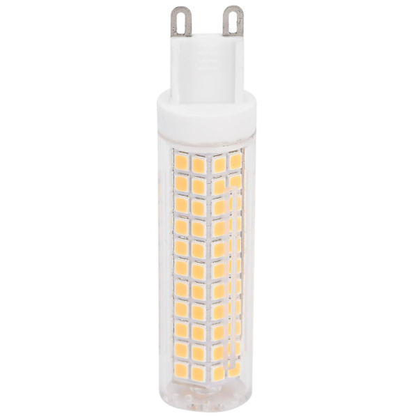 G9 136 LED-pære 15W 1200lm dæmpbar keramik Bipin majspære til indendørs belysning i hjemmet (220V varm hvid)