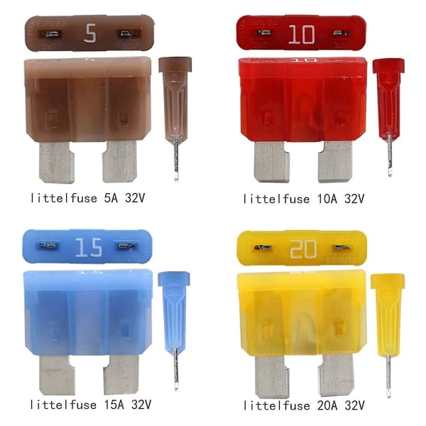 12v 12-vejs sikringsblok sikringspanel med jord og 12 volt sikringsboks til bil, bil, båd, Rv Rzr