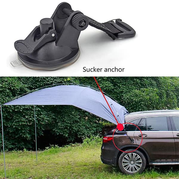 Heavy-duty sugekopper til markiser (camping uden skader)