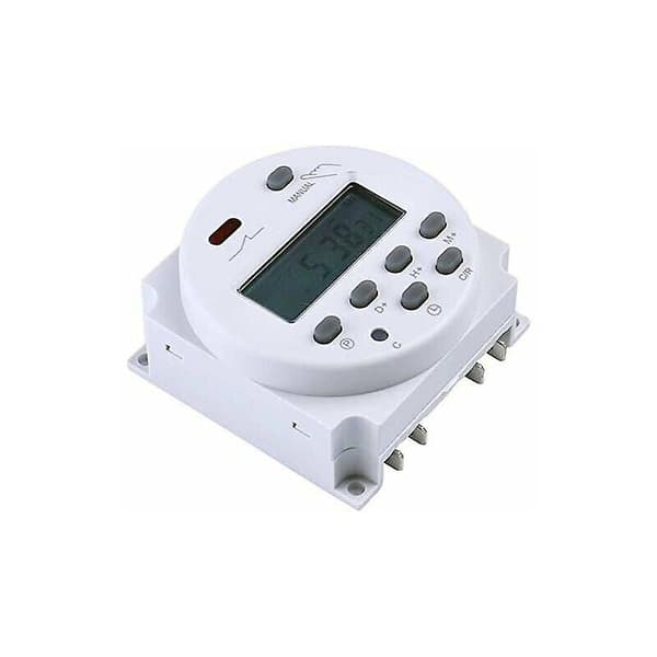 12V Elektronisk Timer Programmerbar LCD-Skjerm