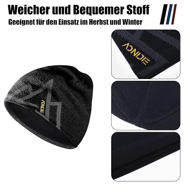 Uldhat Unisex Hue Beanie Sport Varm Strikket Hue