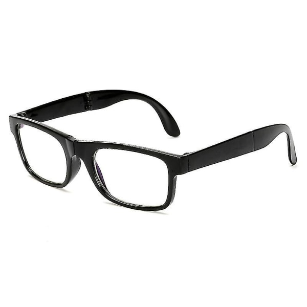 100-400 graders hopfällbara blåljusblockerande läsglasögon Presbyopiska glasögon för äldre läsning