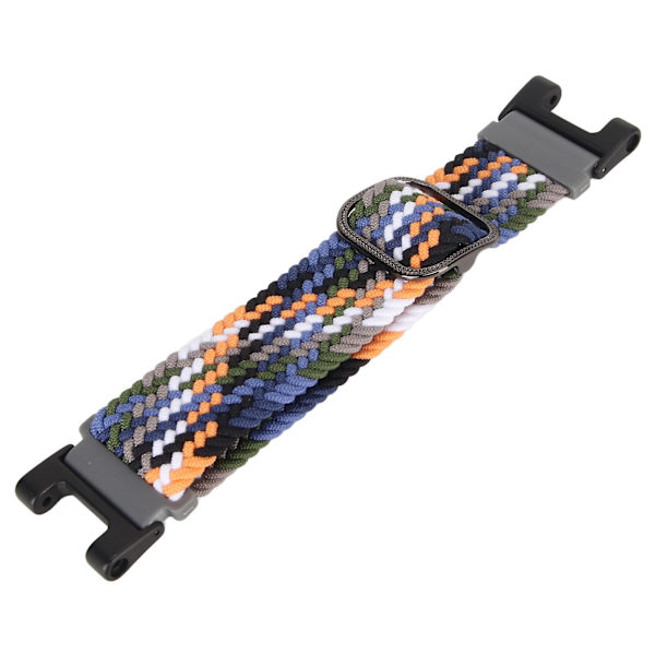 22mm blød nylon flettet elastisk smartwatch-rem - udskiftning åndbar urrem til Amazfit T Rex (farve: Denim)