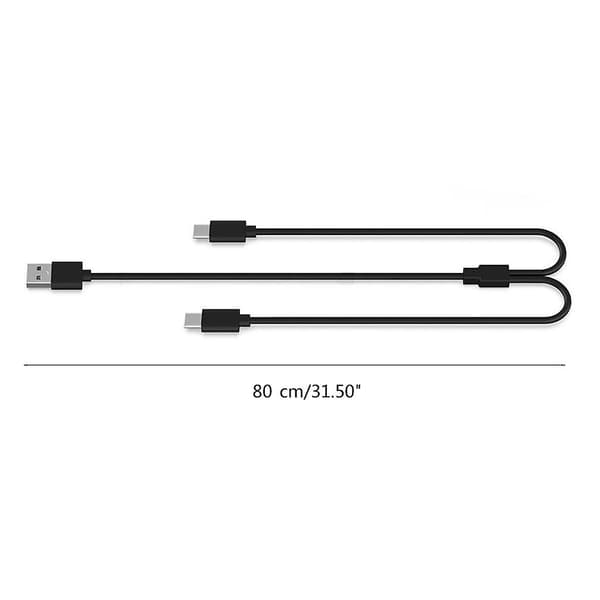 Laddningskabel för Ps5 Psvr2-kontroller 2 i 1 typ-c-gränssnitt