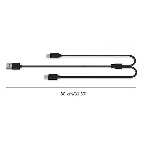 PS5 Psvr2 -ohjaimen kahva 2-in-1 Type-c -liitäntä latauskaapeli datalinja