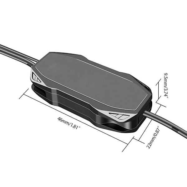 Fjärrkontroll 5v Argb Controller 3pin Sata Strömkälla Stationär Dator