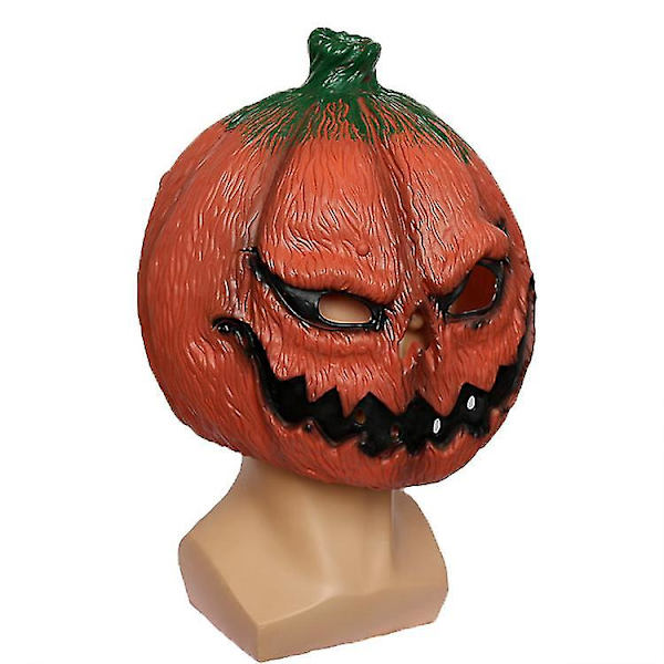 Halloween-masker Karnevalfest Pumpa Mask Rolig Maskerad Show Rekvisita Latex Skräck Pumpa Mask