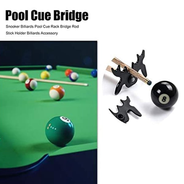 10 kpl Snooker Biljardi Keppi Telinettä Pää Sarvet Tanko Pidike