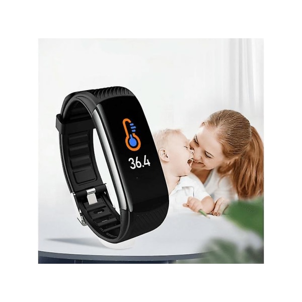 Smart Armbånd Bluetooth Sports Puls Blodtryk Sleep Watch