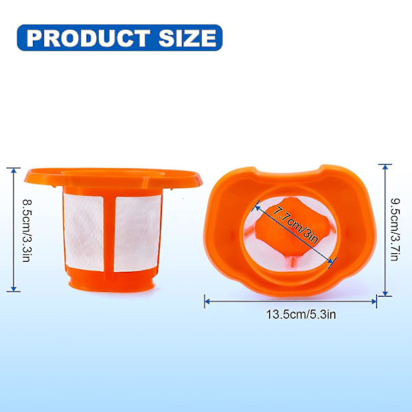 Langaton imurin suodatin, sopii malleihin BLACK+DECKER Bhhv320b Bhhv320j Bhhv520bf Bhhv520bfp Bhhv520bt Bhhv520jf