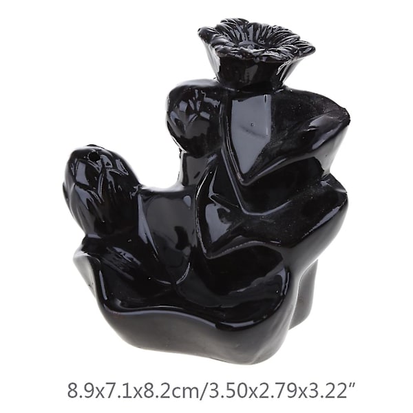 Røgelse Keramisk Brænder Duft Holder Tilbageflow Censer Reflux Røgelse Pind