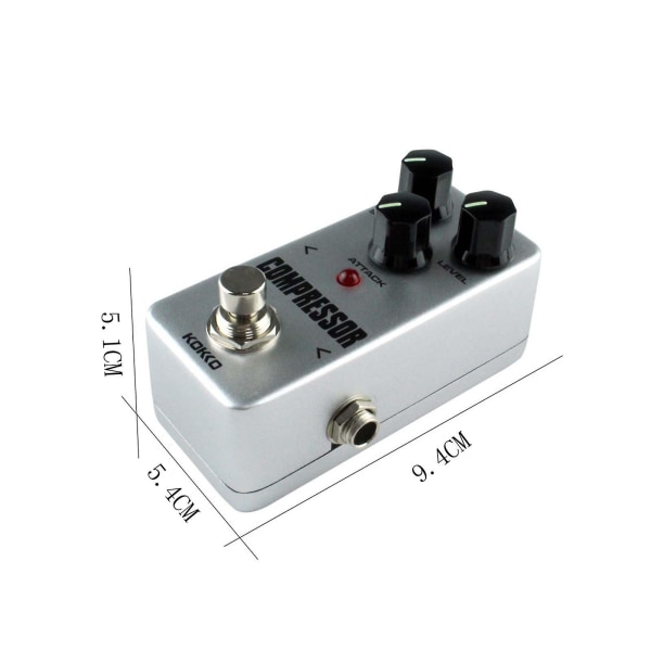 Golv- & Ångrengöringstillbehör Fcp2 - Kompressorpedal, Bärbar Gitarr Effekt, Elektrisk Gitarr Mini Kompressor Kompression Stompbox