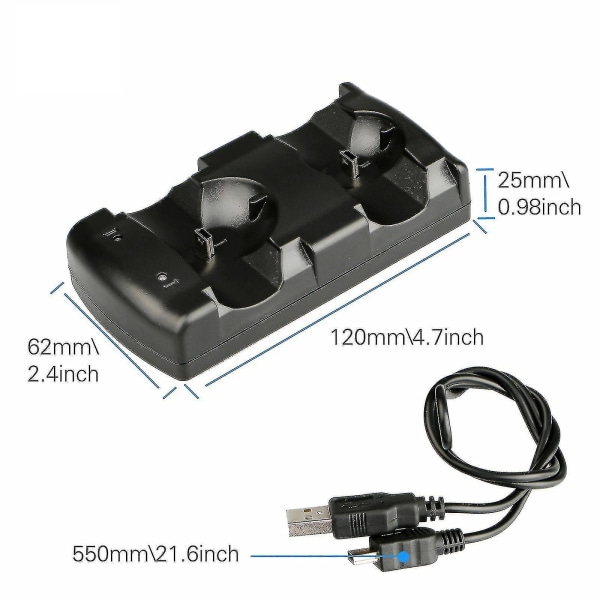 Ps3-oplader opladestation dock