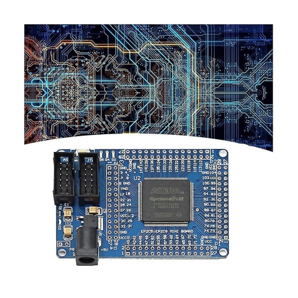 Ep2c5t144 utviklingskort for Cycloneii Ep2c5t144 Fpga læringstavlestøtte Niosii Embedded Cpu