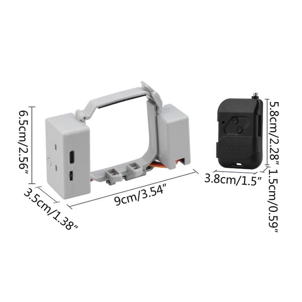 Hurtigutløser Airdrop Thrower Kit for bryllupsredning for Mini 3 Pro