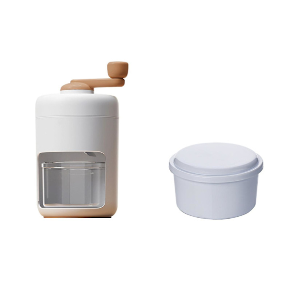 Ismaskross Praktisk Kreativ Mini 500ml Multifunktion Vit Abs