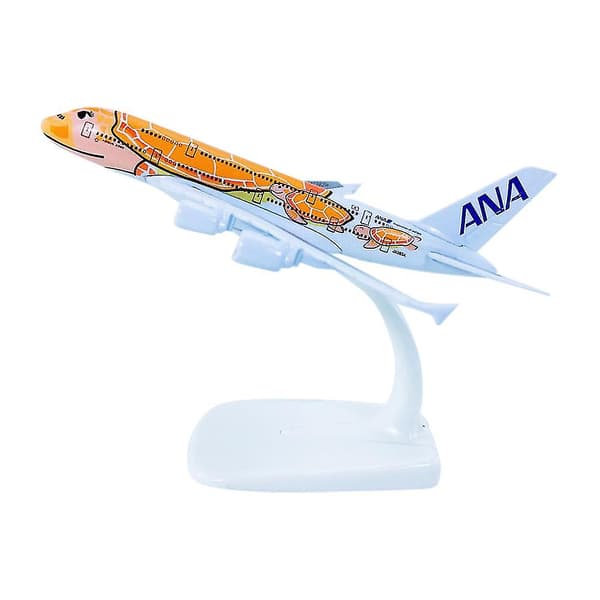 1/500 Skala Solid Alloy Ana A380 Flymodel Hjemmedekoration