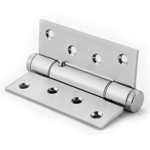 Door Closer, Hidden Soft Close Door Hinge, Slow Close Silent Positioning, Home, Indoor Garden, Hotel, Commercial Door - Silver