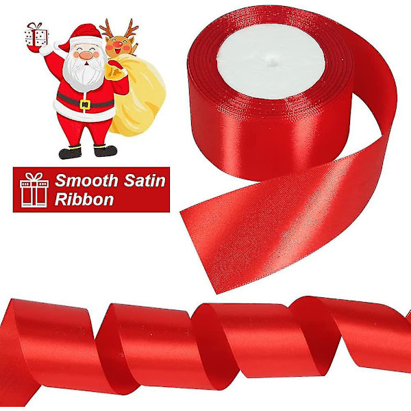 50 mm x 22 m bred röd band