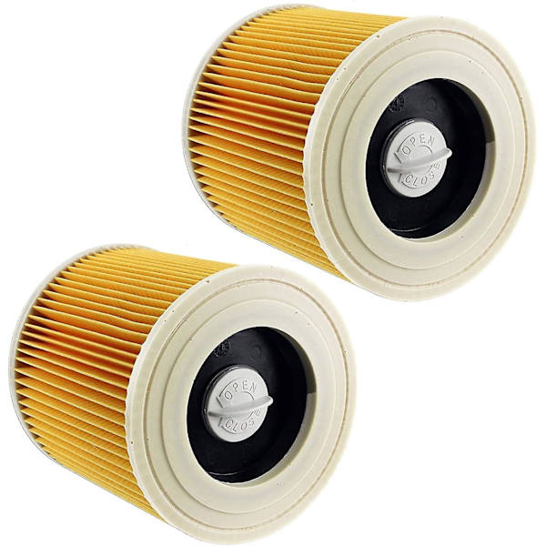 Vaskbare filtre til Karcher WD2 WD3 WD3.200 WD3300 støvsuger, Karcher Filter A-serie våde og tørre filtre 2 par