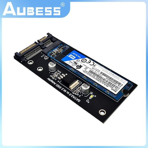 Aubess M.2 Sata Adapter M2 till Sata3 Adapter Ngff Adapter Card Ssd Solid State Drive