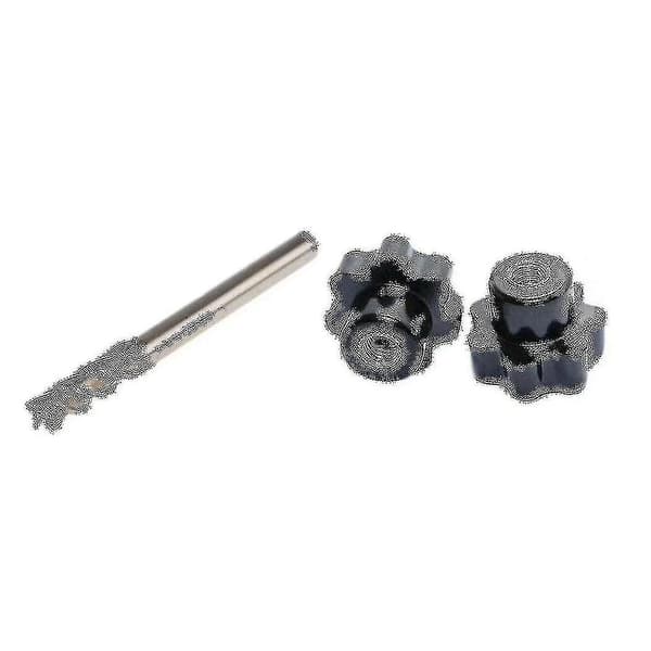 Rakt skaft 6mm skärdiameter 4 skär Flutes Fräs
