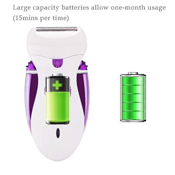 Epilatorer för kvinnor Sladdlös epilator Elektrisk damrakhyvel Uppladdningsbar