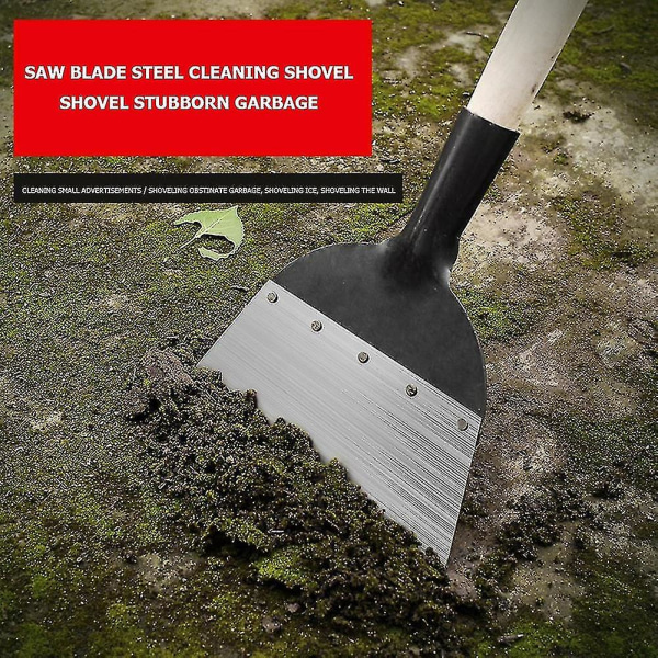 Multifunktionell Trädgårdsspade i Stål för Utomhus, Ispade, ogräsrensning, Plantering, Jordbruksverktyg