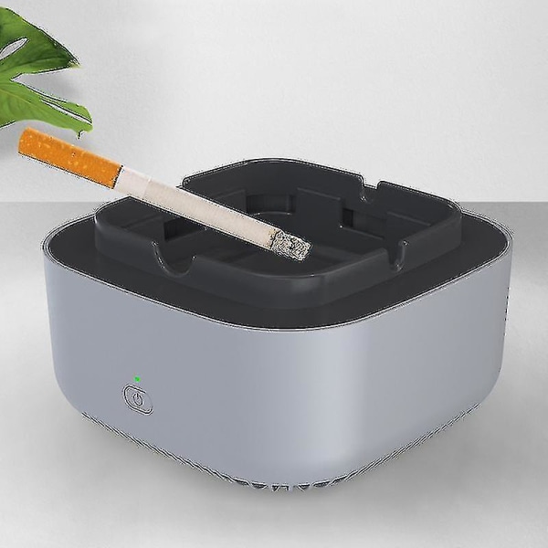 Bjxy elektronisk askebeger luftrenser aromaterapi i tillegg til røyk