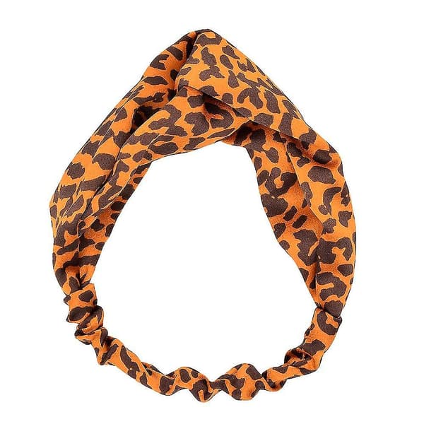 Hodebånd Cheetah Hodebånd For Kvinner Leopard Knutet Hodebånd