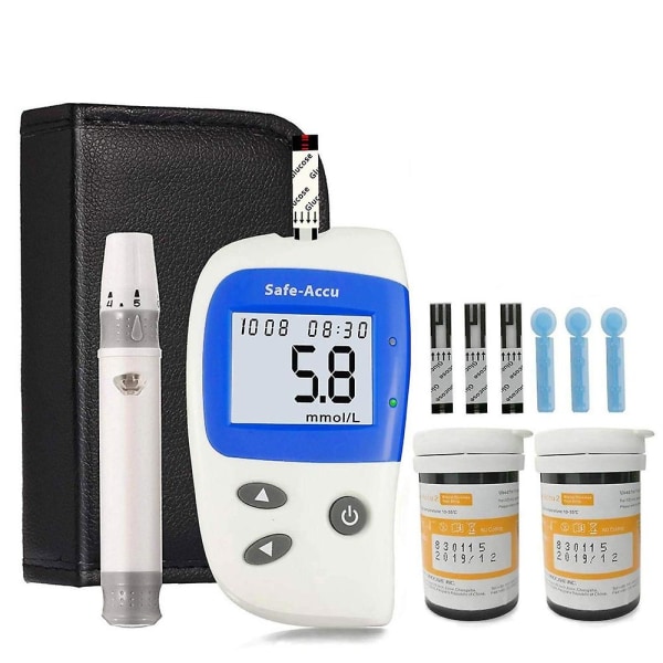 2024 Ny Hot Selling Højkvalitets Medicinsk Og Hjemmebrug Glucose Meter Med Oled Fuldautomatisk Display Bean Newway