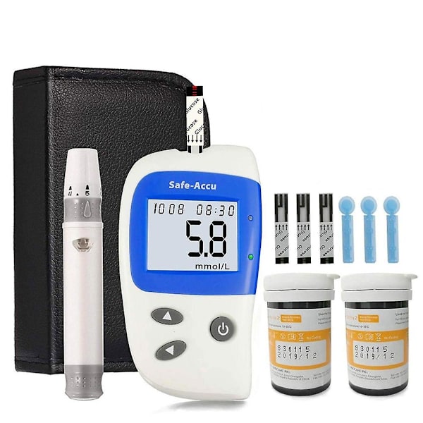 2024 Nytt hett säljande högkvalitativt medicinskt och hemmaanvändning glukosmätare med Oled helt automatisk display Bean Newway