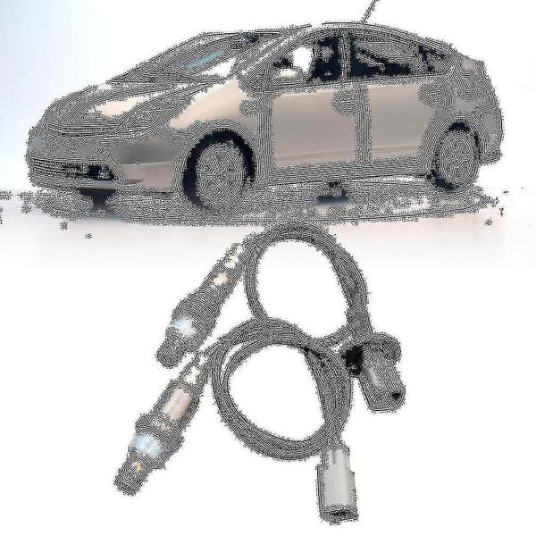2 stk. Oxygen O2 Sensor 1 2 Til 04-07 2008 2009 Prius 1.5l Øvre+nedre