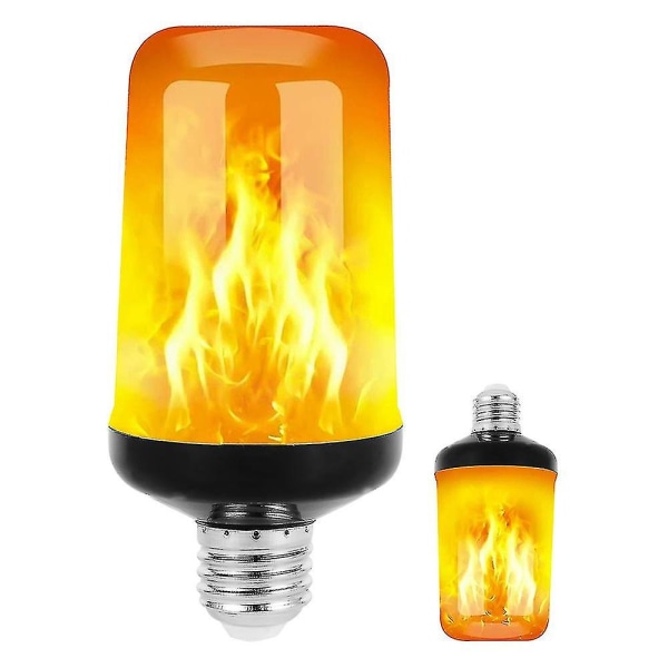 2st Flame Lamp Flame Effect Bulb Led flimrande glödlampa, inomhus/utomhus dekorativa atmosfär LED-lampor
