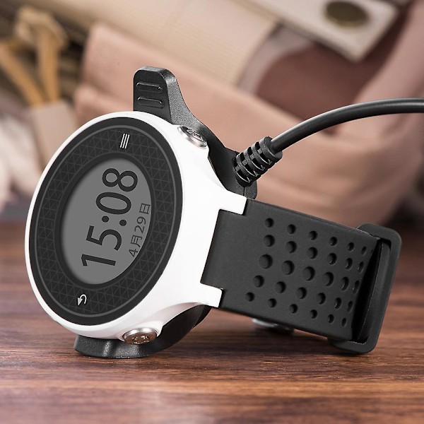 Smartwatch bærbar laderadapter USB-ladekabel for Approach S6 S5