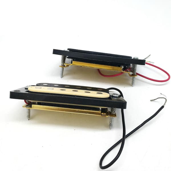 2 st Elektriska Gitarr Pickup 50/52 Faced Humbucker Dubbel Spole Elektriska Gitarr Pickup