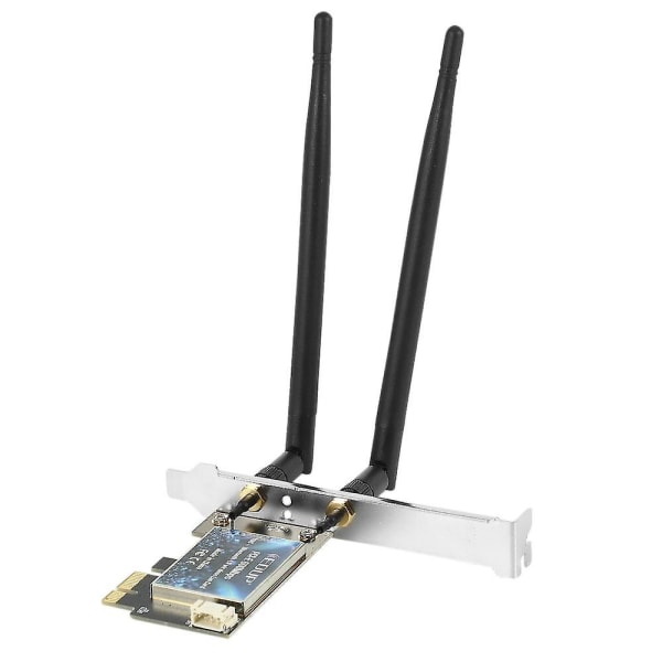 Pci-e 600mbps Wifi-kort Bluetooth 4.0-adapter 2.4ghz/5ghz Dual Band Trådløst Netværkskort Med Antenne