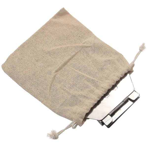 Utendørs Camping Komfyr Mini Folding Hexagonal Vedkomfyr Rustfritt Stål Bærbar Peis Matlaging