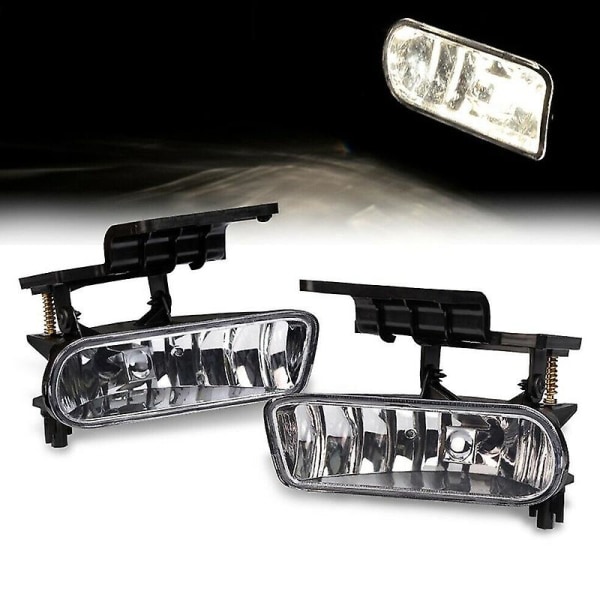 Tåkelys for bil, støtfanger, kjørelys, LED-lys for dagtid, for Chevy Silverado 1999-2002 Tahoe 20