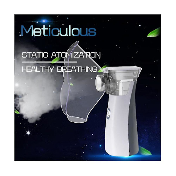 -nät Nebulizer Nebulizer Bärbar Handhållen Barn Vuxen Kompressionsnebulizer