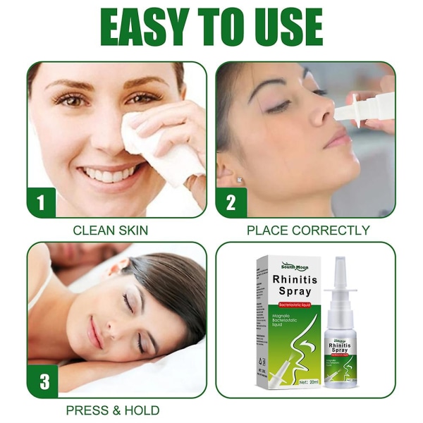 40ml Anti Snore Spray Stop Snore Åndedræts- og Halsaflastning Sove Lettere