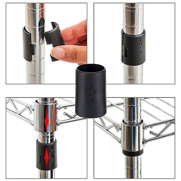 Wire Shelf Clips 1 Inch-wire Shelving Shelf Lock Clips Wire Shelving Shelf Lock Clips For Wire Shel